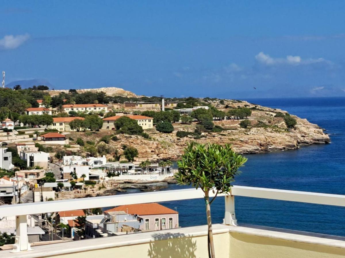 Seaview Flora'S Luxury Apartment-300Meters From The Beach Rethymno Esterno foto