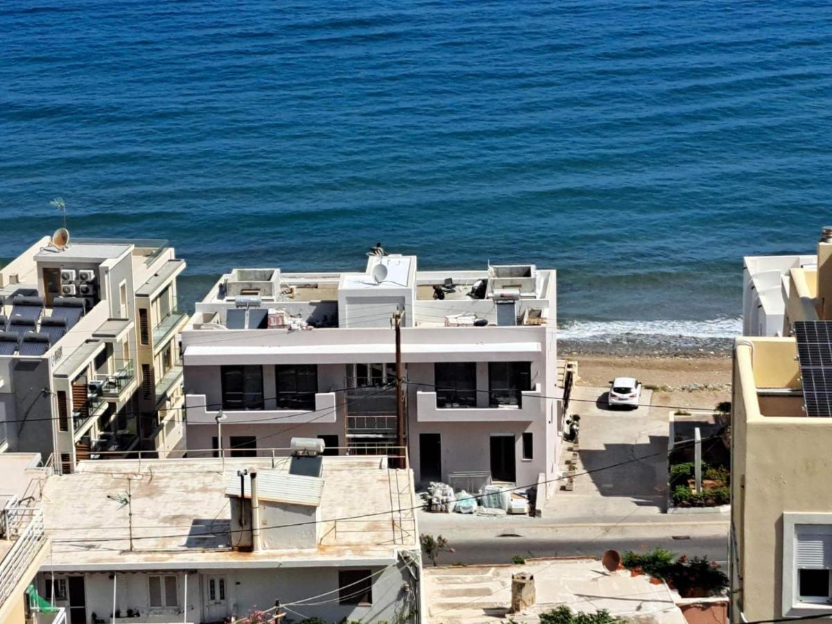 Seaview Flora'S Luxury Apartment-300Meters From The Beach Rethymno Esterno foto