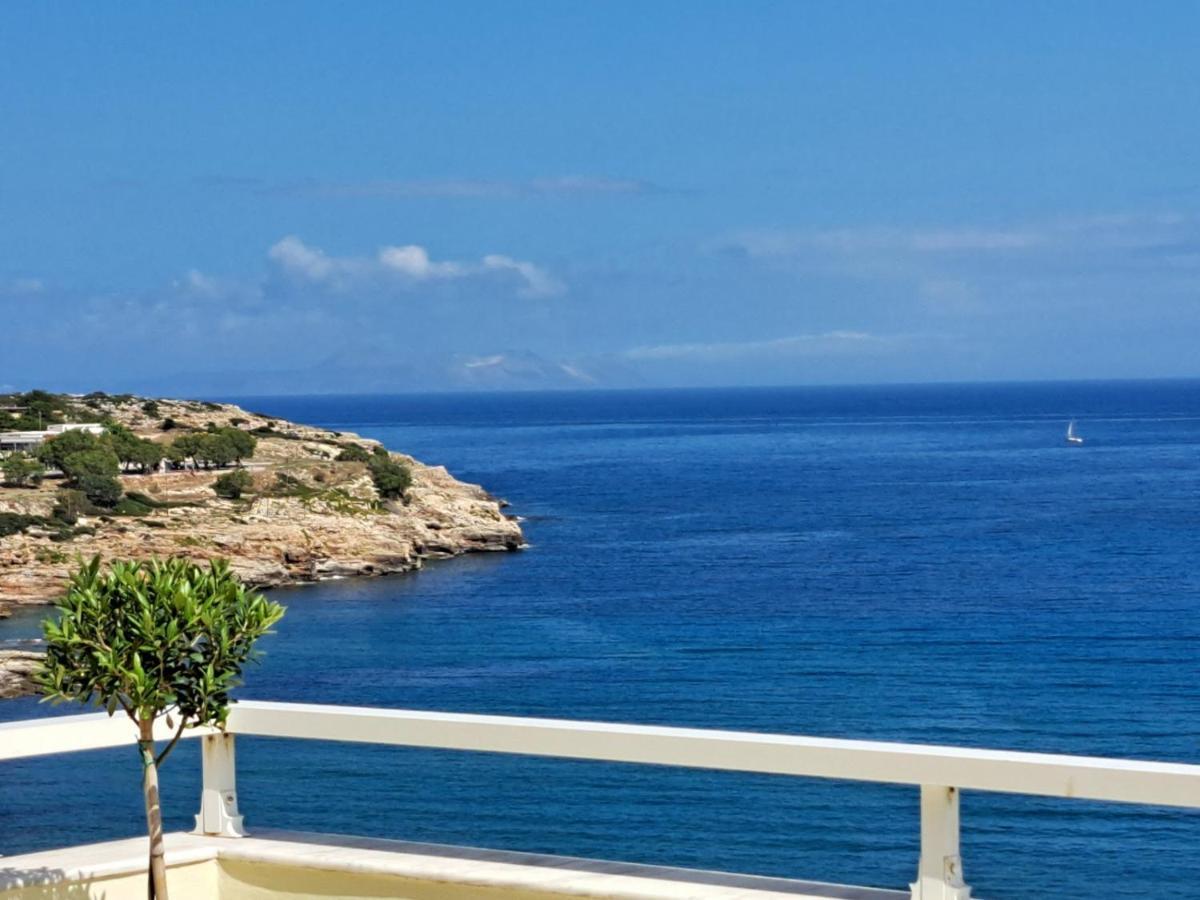 Seaview Flora'S Luxury Apartment-300Meters From The Beach Rethymno Esterno foto
